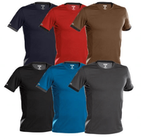 dassy t/shirt nexus rood/zwart xs - thumbnail