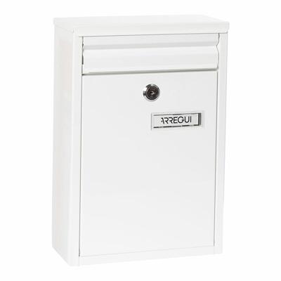 Brievenbus Arregui Wit Staal 22 X 8 X 32 cm