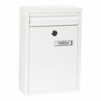 Brievenbus Arregui Wit Staal 22 X 8 X 32 cm