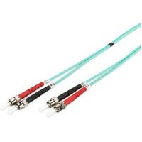 Digitus DK-2511-10/3 Glasvezel kabel 10 m ST I-VH OM3 Aqua-kleur - thumbnail