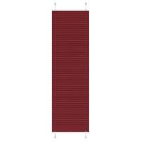 Pliss rolgordijn 65x200 cm stofbreedte 64,4 cm bordeauxrood