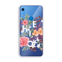 Hello in flowers: Huawei Y6s Transparant Hoesje Hello in flowers: Huawei Y6s Transparant Hoesje