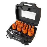 Mandrex Loodgieter set TCT 20mm tot 79mm zesk. 8.5, 10-delig