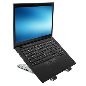Targus AWU100005GL Laptopstandaard Kantelbaar, USB-hub-functie