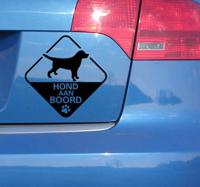 Hond aan boord sticker