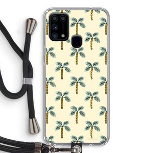Paradise: Samsung Galaxy M31 Transparant Hoesje met koord