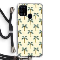 Paradise: Samsung Galaxy M31 Transparant Hoesje met koord