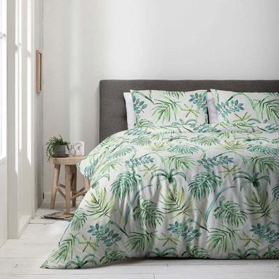 Dekbedovertrek Luna Flowers - Tweepersoons (200x220 cm) - Meerkleurig Microvezel - Dessin: Bloemen - Luna Bedding - Dekbed-Discounter.nl