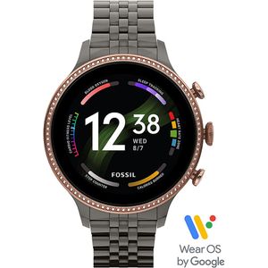 Fossil FTW6078 smartwatch / sport watch 3,25 cm (1.28") AMOLED 42 mm Digitaal 146 x 146 Pixels Touchscreen Grijs Wifi
