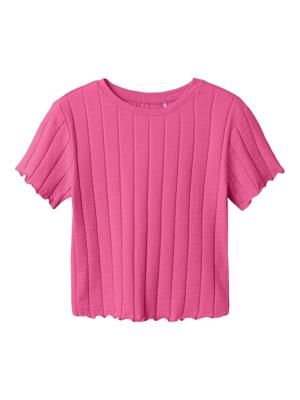 Name it zomer crop top meisjes - roze - Nkfnoralina