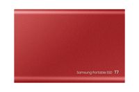 Samsung externe ssd t7 usb type c kleur rood 2 tb - thumbnail