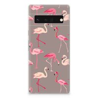 Google Pixel 6 Pro TPU Hoesje Flamingo