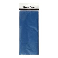 Creativ Company Tissuepapier, vel 50x70 cm, 17 gr, blauw, 10 vel/ 1 doos