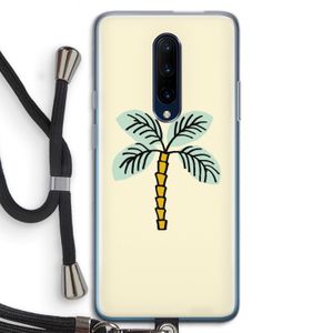 Palmboom: OnePlus 7 Pro Transparant Hoesje met koord
