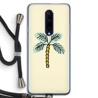 Palmboom: OnePlus 7 Pro Transparant Hoesje met koord