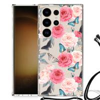 Samsung Galaxy S24 Ultra Case Butterfly Roses