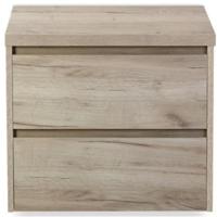 Dante Badmeubelset 60 cm - Craft Oak - Wastafelbovenblad