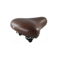 Selle comfort Comfort Comfort Zadel City Foam Budget donkerbruin, inclusief strop (werkplaatsverpakking)