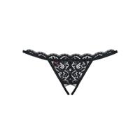 Zwarte Kanten String Obsessive 831-THC-1 L/XL