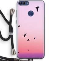 Fly away: Huawei P Smart (2018) Transparant Hoesje met koord