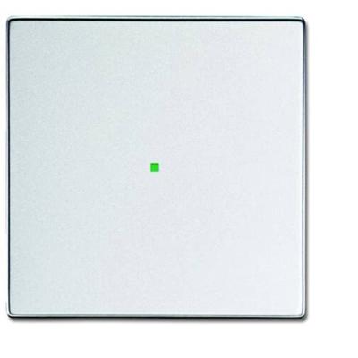Busch-Jaeger 2CKA006220A0033 Afdekking 1-voudig Carat, free@home, Future lineair Witaluminium (RAL 9006), Aluminium 1 stuk(s)