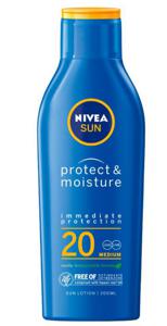 Nivea Sun Protect&Moisture Lotion SPF20 Zonnebrand 200ml