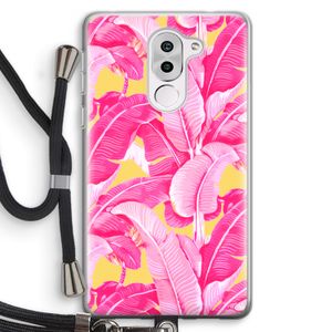 Pink Banana: Honor 6X Transparant Hoesje met koord