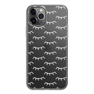 Wimpers: iPhone 11 Pro Transparant Hoesje