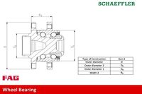 Wiellager 713644570 Wiellager 713644570