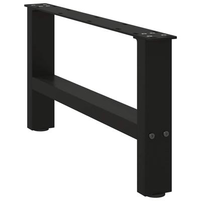 Salontafelpoten 2 st 3070 cm staal zwart
