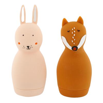 Trixie badspeelgoed squeezy dieren - mrs. rabbit & mr. fox