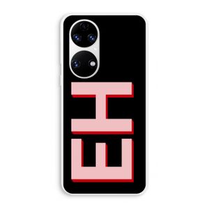 Monogram: Huawei P50 Transparant Hoesje