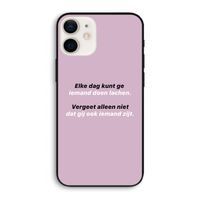 gij zijt ook iemand: iPhone 12 Pro Biologisch afbreekbaar hoesje