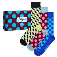 Happy socks 3 stuks Classic Multi Color Socks Gift Box * Actie *