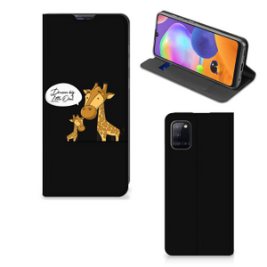 Samsung Galaxy A31 Magnet Case Giraffe