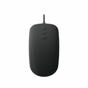 CHERRY Active KEY MMS AK-PMH3 Corded Muis Kabelgebonden Infrarood Zwart 3 Toetsen 1000 dpi Siliconemembraan volledig verzegeld (IP68), Ergonomisch, Geluidsarme