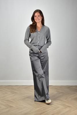 Sea Me Happy broek Super Woody Shiny Cotton steel grey