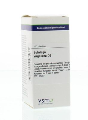 VSM Solidago virgaurea D6 (200 tab)