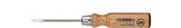Wiha 1621 Houten schroevendraaier sleufkop 3.5 mm x 75 mm - 00147