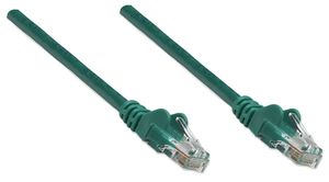 Intellinet 319881 RJ45 Netwerkkabel, patchkabel CAT 5e U/UTP 7.50 m Groen 1 stuk(s)