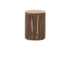 Kave Home Dandara bijzettafel Ø40 cm Beige