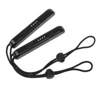 1 paar pols touw Lanyard games accessoires voor Nintendo switch Joy-con (zwart)
