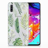 Samsung Galaxy A70 | TPU Case | Leaves