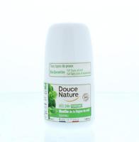 Douce Nature Deodorant roll on normale huid met pepermunt bio (50 ml)