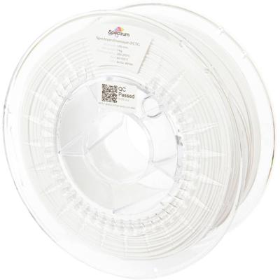 Spectrum Filaments 80660 Premium PCTG Filament PCTG Chemisch bestendig, Geurarm 1.75 mm 1000 g Arctic White, Wit 1 stuk(s)