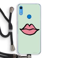 Kusje: Huawei Y6s Transparant Hoesje met koord