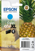 Epson 604XL inktcartridge 1 stuk(s) Compatibel Hoog (XL) rendement Cyaan - thumbnail