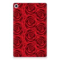 Lenovo Tab M10 Plus (3e generatie) | Siliconen hoesje | Red Roses