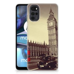 Motorola Moto G22 Siliconen Back Cover Londen