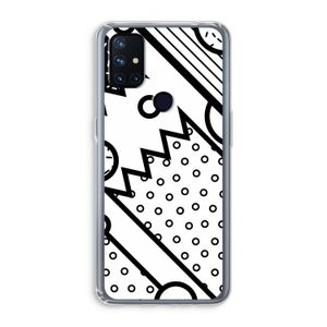 Pop Art #4: OnePlus Nord N10 5G Transparant Hoesje